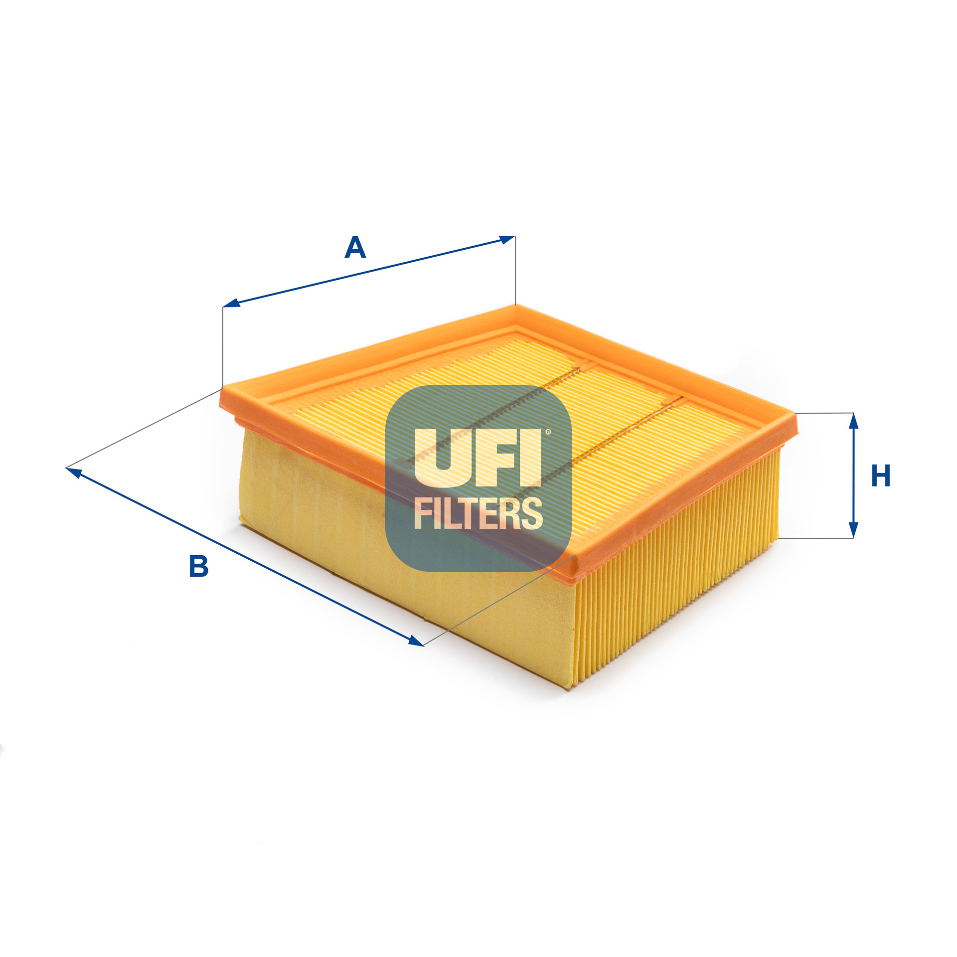 UFI Luftfilter 30a5200 Filterindsats 70mm for FORD