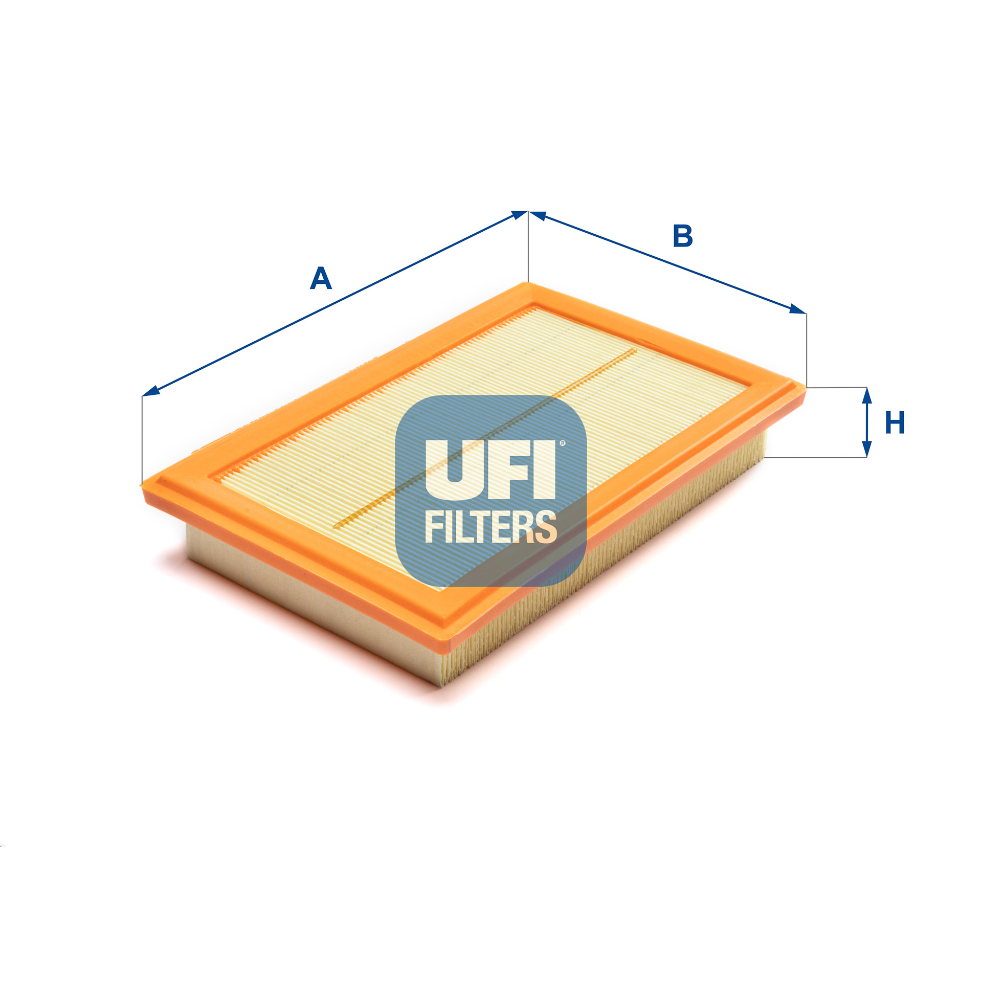 UFI Luftfilter 30a6100 Filterindsats 44mm for MERCEDES-BENZ