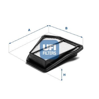 UFI Luftfilter 30b0500 Filterindsats 56mm for HONDA AMC