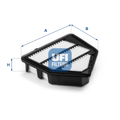 UFI Luftfilter 30b6200 Filterindsats 52mm for HONDA AMC