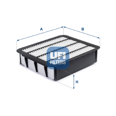 UFI Luftfilter 30a8500 Filterindsats 68mm for TOYOTA AMC