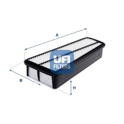 UFI Luftfilter 30a8600 Filterindsats 62mm for TOYOTA AMC