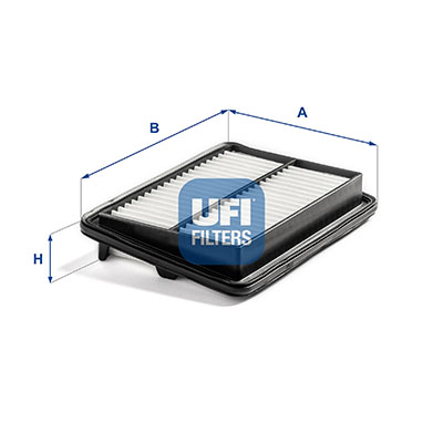 UFI Luftfilter 30c4100 Filterindsats 40mm for SUZUKI AMC