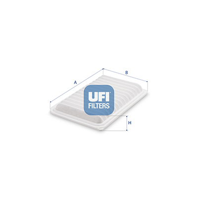 UFI Luftfilter 30c4000 Filterindsats 39mm for SUZUKI AMC