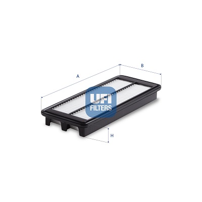 UFI Luftfilter 30d2400 Filterindsats 41mm for CHRYSLER FIAT MAZDA AMC
