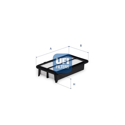 UFI Luftfilter 30c6300 Filterindsats 58mm for HONDA AMC