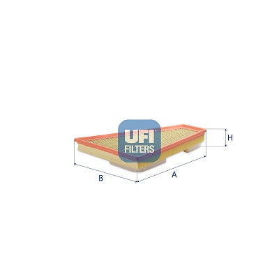 UFI Luftfilter 30c9600 Filterindsats 56mm for CHRYSLER FIAT