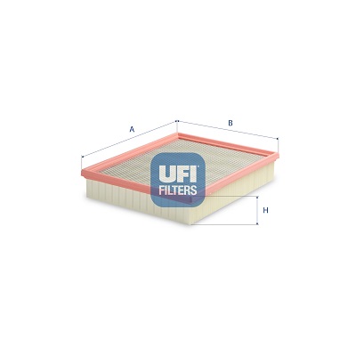 UFI Luftfilter 30a9400 Filterindsats 57mm for SSANGYONG AMC