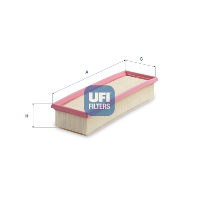 UFI Luftfilter 30d4300 Filterindsats 60mm for BMW