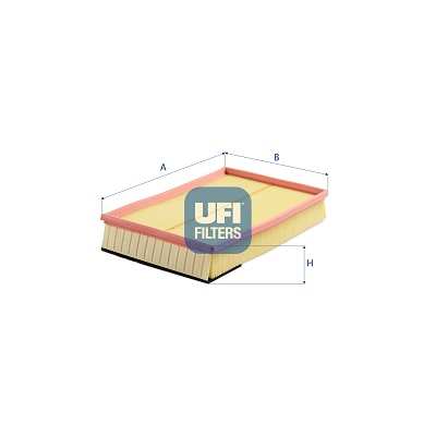 UFI Luftfilter 30d5600 Filterindsats 63mm for VOLVO