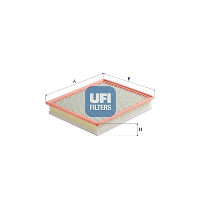 UFI Luftfilter 30d6500 Filterindsats 49mm for OPEL GENERAL MOTORS