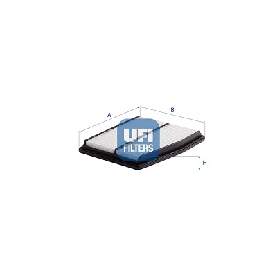UFI Luftfilter 30d5700 Filterindsats 29mm for HYUNDAI AMC