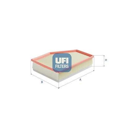 UFI Luftfilter 30d6600 Filterindsats 67mm for BMW