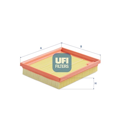 UFI Luftfilter 30d9000 Filterindsats 42mm for FORD