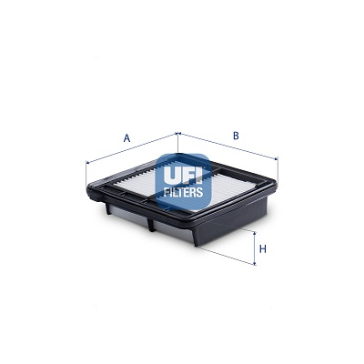 UFI Luftfilter 30d9300 Filterindsats 46mm for HONDA AMC