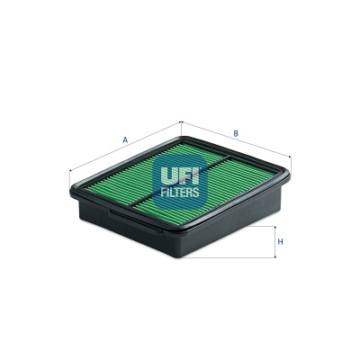 UFI Luftfilter 30d9900 Filterindsats 52mm for NISSAN AMC