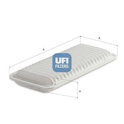 UFI Luftfilter 30e6000 Filterindsats 51mm for TOYOTA AMC