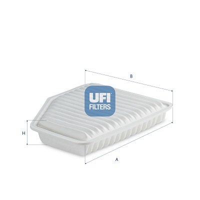 UFI Luftfilter 30e6100 Filterindsats 53mm for TOYOTA AMC