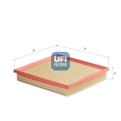 UFI Luftfilter 30e6600 Filterindsats 48mm for TOYOTA