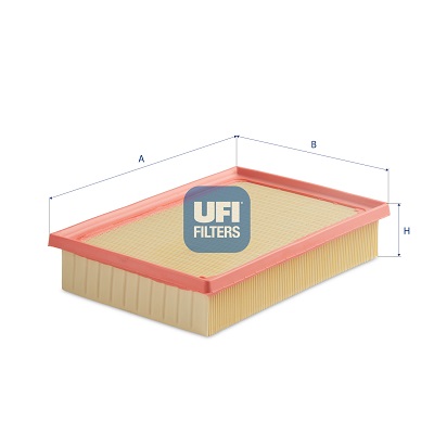 UFI Luftfilter 30e6700 Filterindsats 58mm for TOYOTA