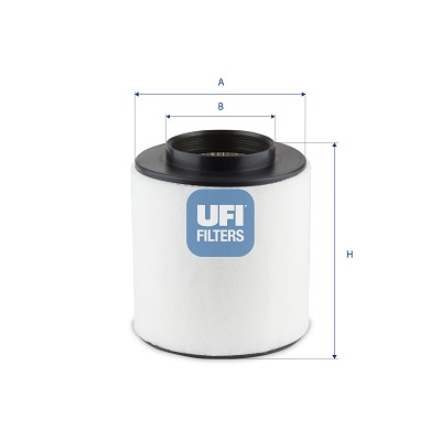 UFI Luftfilter 27.J31.00 Filterindsats outer_diameter_mm_497|Yderdiameter [mm]|169 inner_diameter_1_mm_995|Inder diameter 1 [mm]|86 length_mm_203|Læng