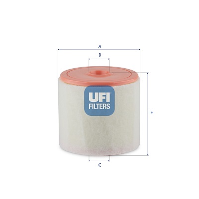 UFI Luftfilter 27.J38.00 Filterindsats outer_diameter_mm_497|Yderdiameter [mm]|162 inner_diameter_1_mm_995|Inder diameter 1 [mm]|77 inner_diameter_2_m