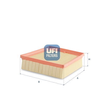 UFI Luftfilter 30e8500 Filterindsats 70mm for FORD