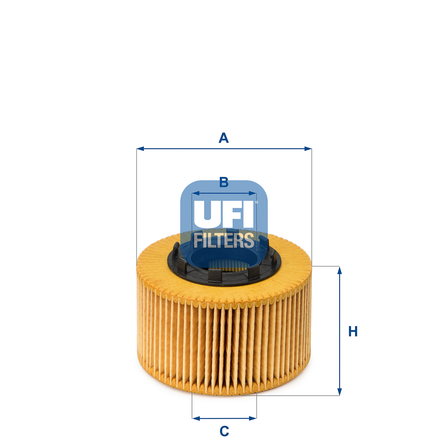 UFI Oliefilter 2501500 Filterindsats height_mm_209|Højde [mm]|59 outer_diameter_mm_497|Yderdiameter [mm]|91 inner_diameter_1_mm_995|Inder diameter 1 [