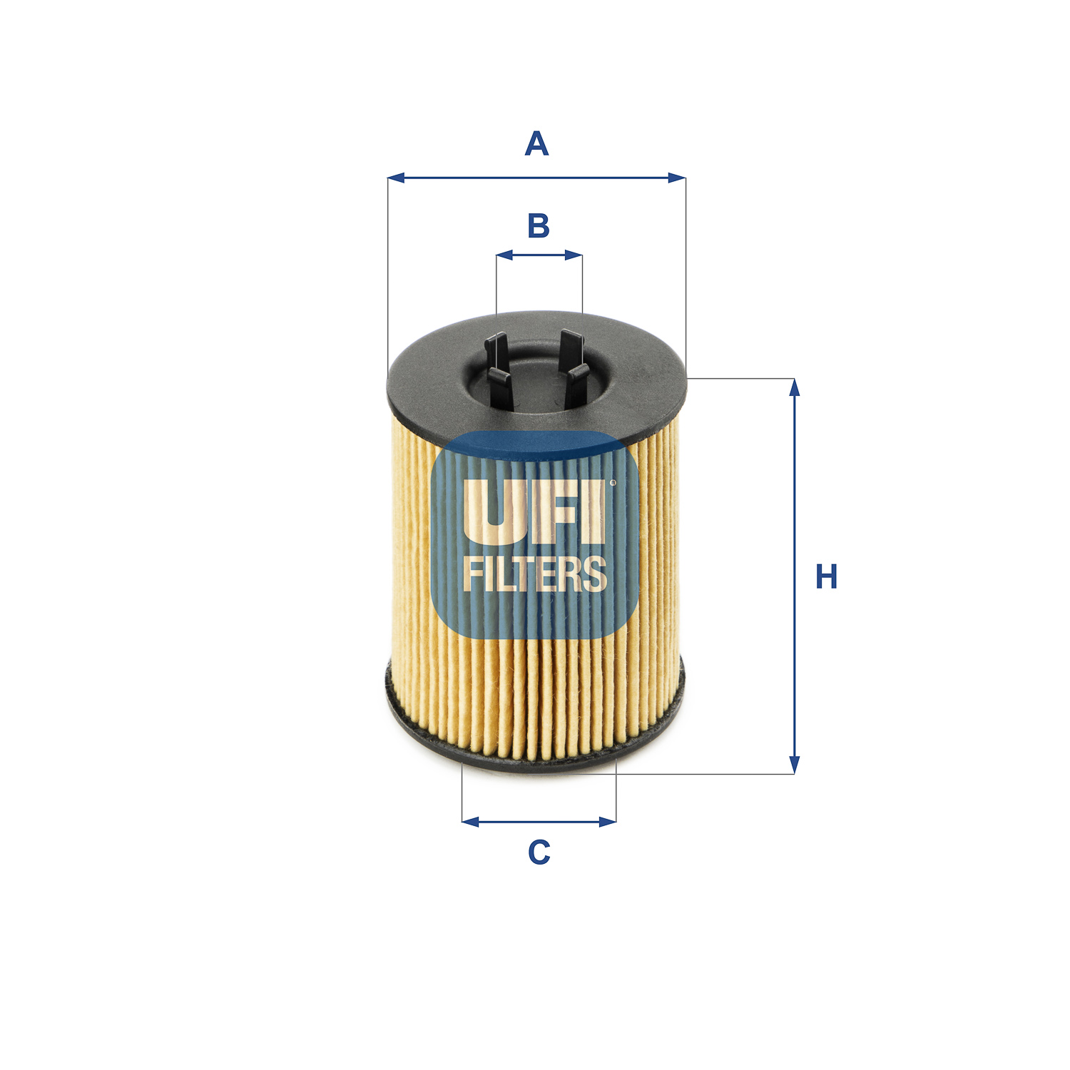 UFI Oliefilter 2501700 Filterindsats height_mm_209|Højde [mm]|78 outer_diameter_mm_497|Yderdiameter [mm]|59 inner_diameter_1_mm_995|Inder diameter 1 [