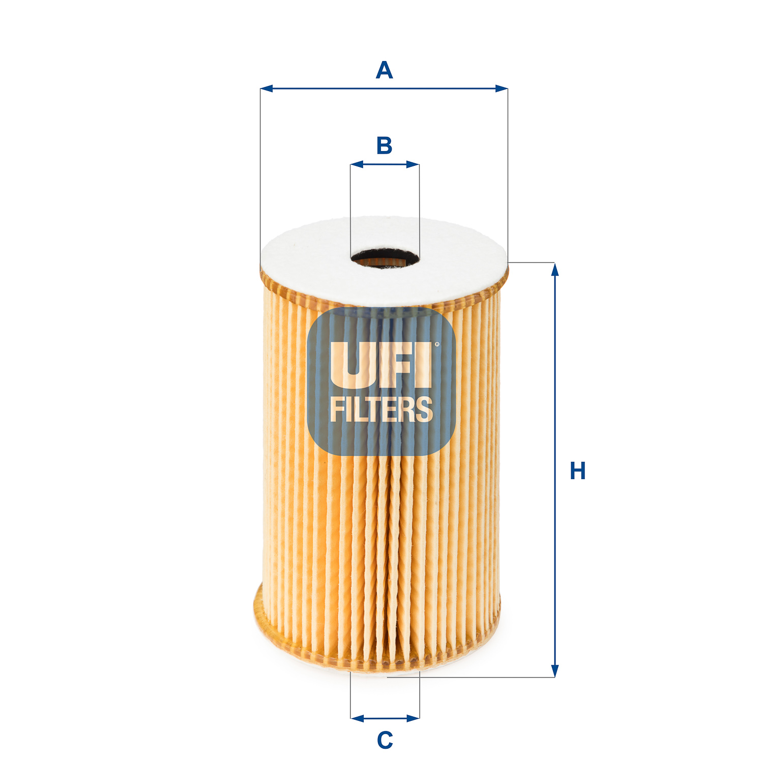 UFI Oliefilter 2502900 Filterindsats height_mm_209|Højde [mm]|62 outer_diameter_mm_497|Yderdiameter [mm]|64 inner_diameter_1_mm_995|Inder diameter 1 [