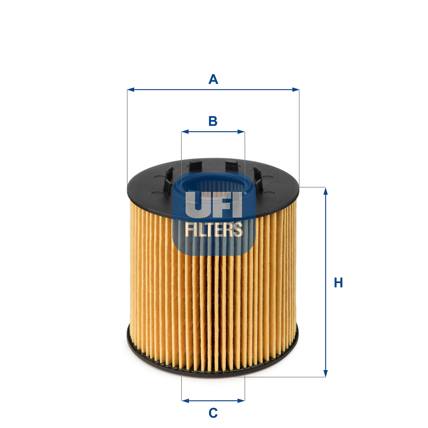 UFI Oliefilter 2503300 Filterindsats height_mm_209|Højde [mm]|92 outer_diameter_mm_497|Yderdiameter [mm]|91 inner_diameter_1_mm_995|Inder diameter 1 [