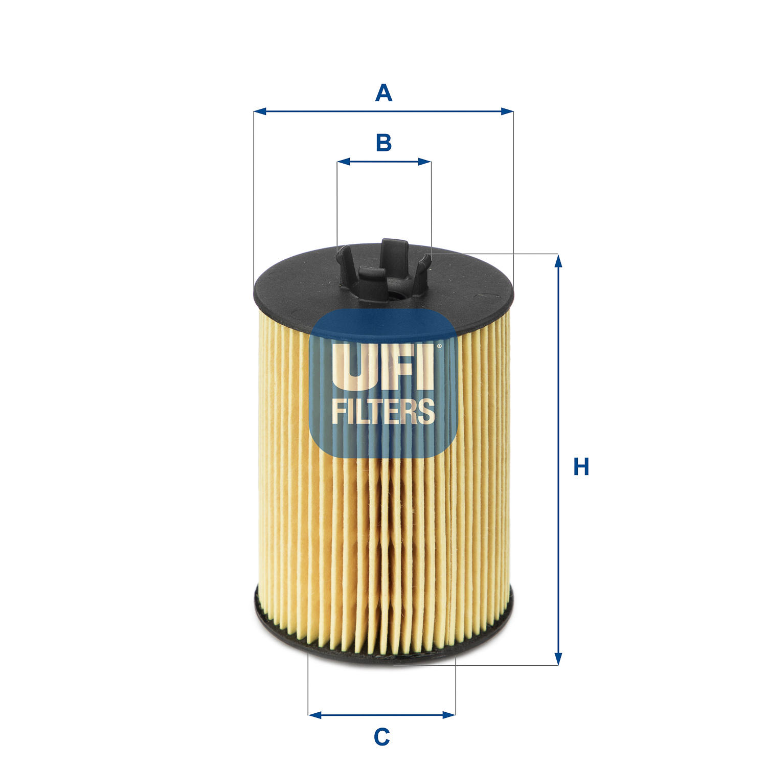 UFI Oliefilter 2506300 Filterindsats height_mm_209|Højde [mm]|89 outer_diameter_mm_497|Yderdiameter [mm]|57 inner_diameter_1_mm_995|Inder diameter 1 [