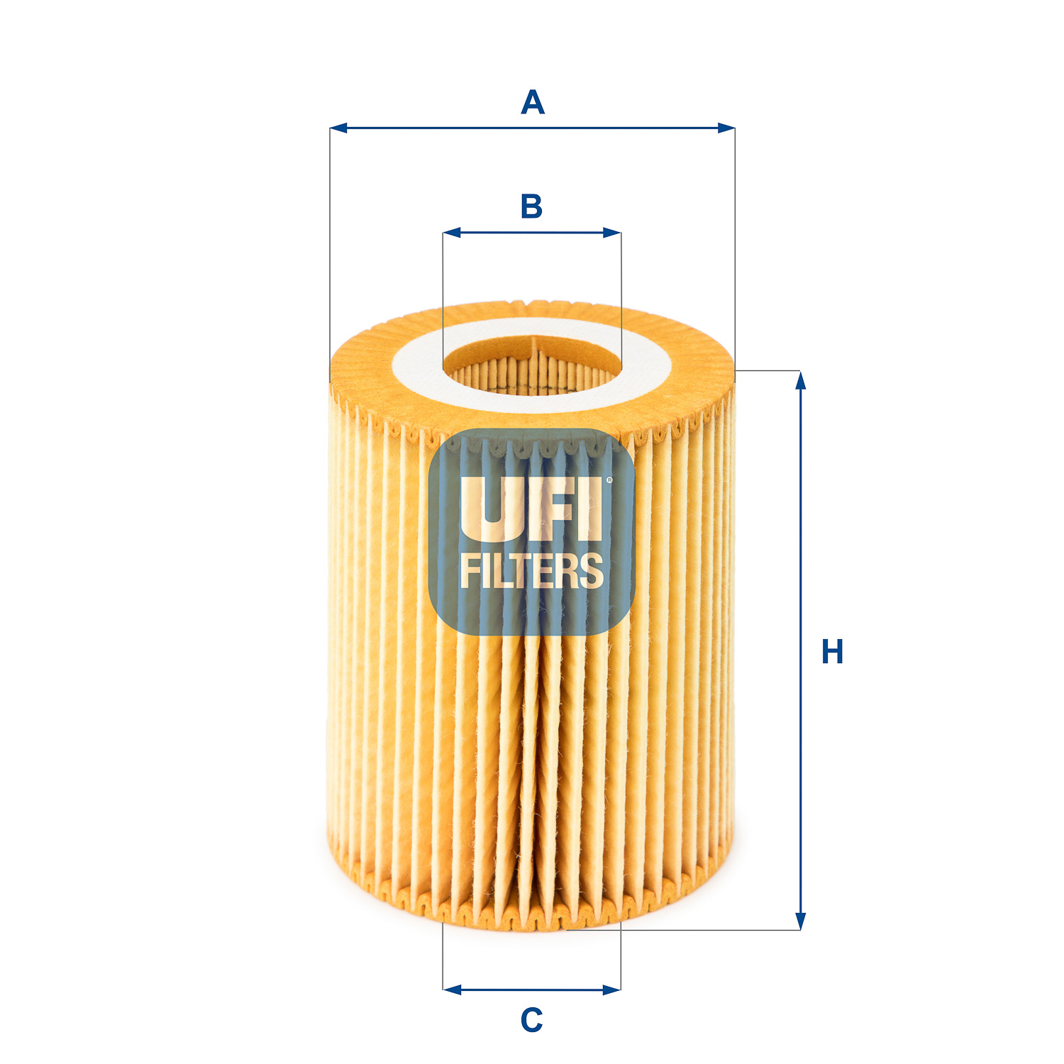 UFI Oliefilter 2506900 Filterindsats height_mm_209|Højde [mm]|95 outer_diameter_mm_497|Yderdiameter [mm]|72 inner_diameter_1_mm_995|Inder diameter 1 [