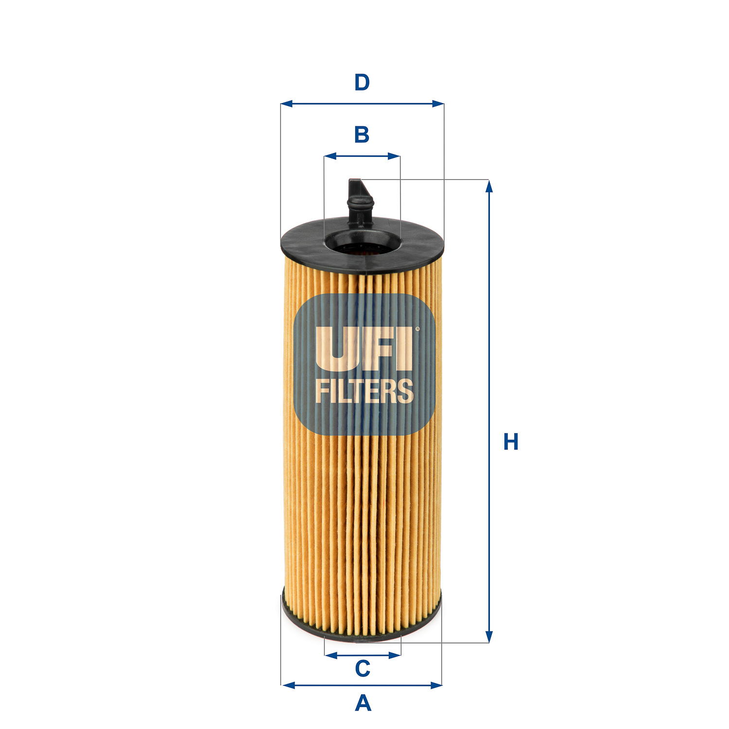 UFI Oliefilter 2508400 Filterindsats height_mm_209|Højde [mm]|172 outer_diameter_mm_497|Yderdiameter [mm]|64 outer_diameter_1_mm_978|Yderdiameter 1 [m