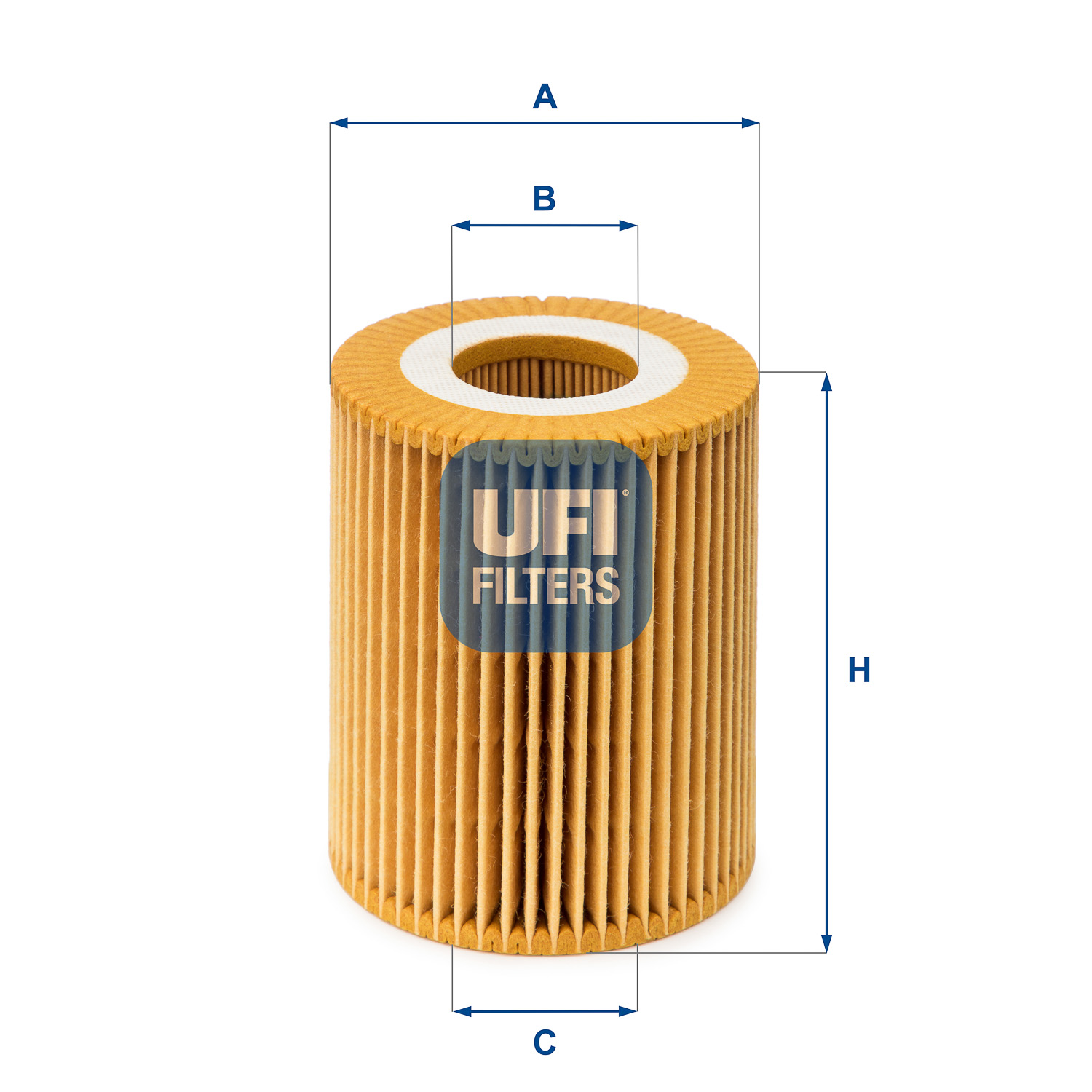UFI Oliefilter 2508500 Filterindsats height_mm_209|Højde [mm]|92 outer_diameter_mm_497|Yderdiameter [mm]|72 inner_diameter_1_mm_995|Inder diameter 1 [