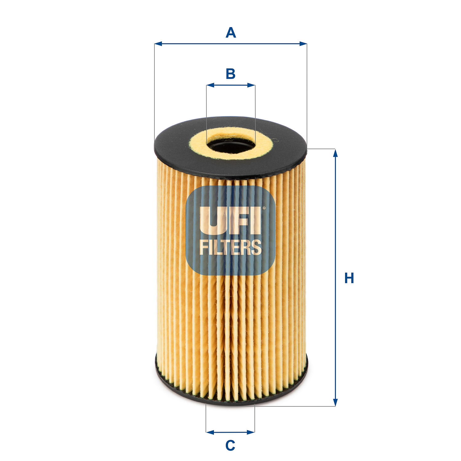 UFI Oliefilter 2510600 Filterindsats height_mm_209|Højde [mm]|100 outer_diameter_mm_497|Yderdiameter [mm]|63 inner_diameter_1_mm_995|Inder diameter 1