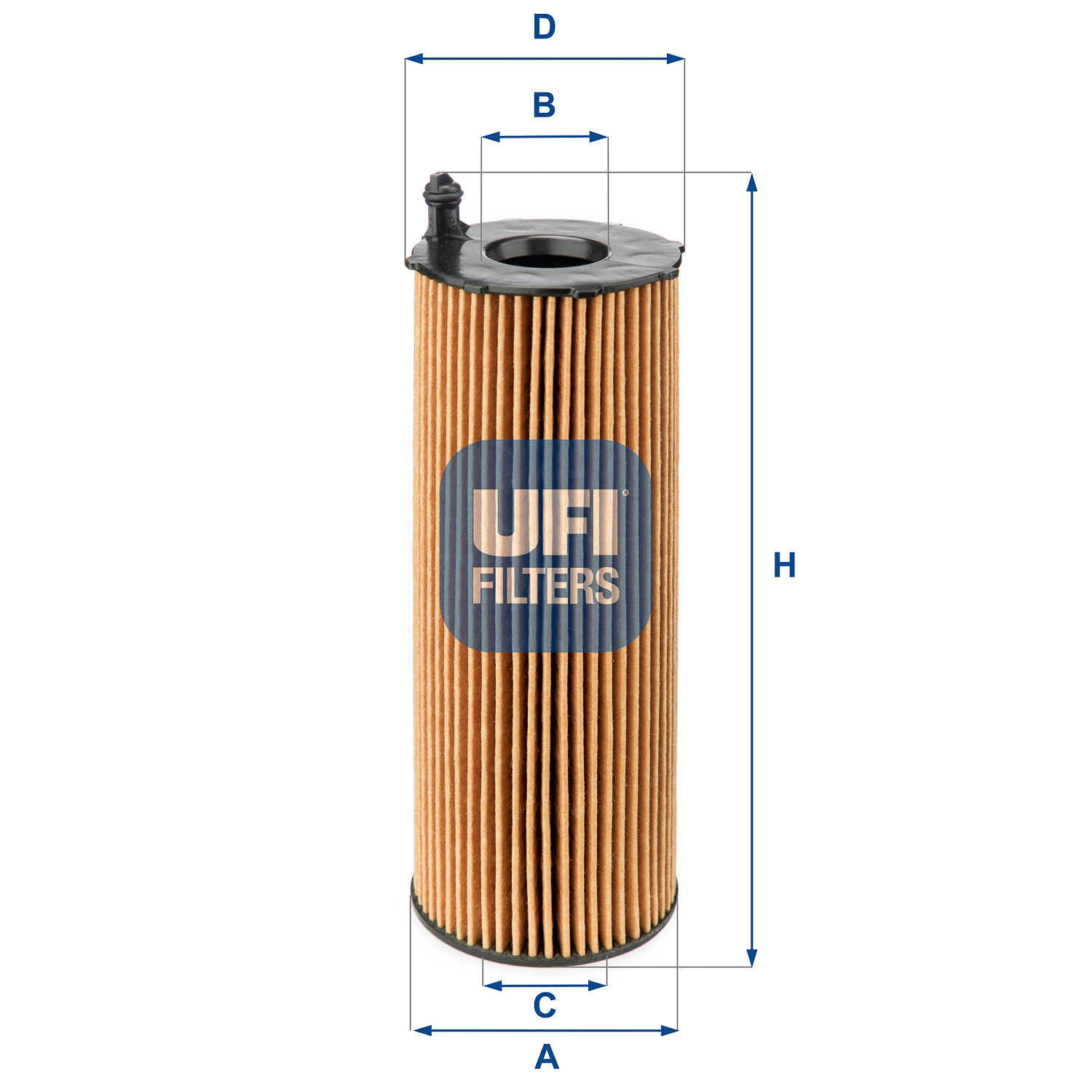 UFI Oliefilter 2510500 Filterindsats height_mm_209|Højde [mm]|200 outer_diameter_mm_497|Yderdiameter [mm]|72 outer_diameter_1_mm_978|Yderdiameter 1 [m