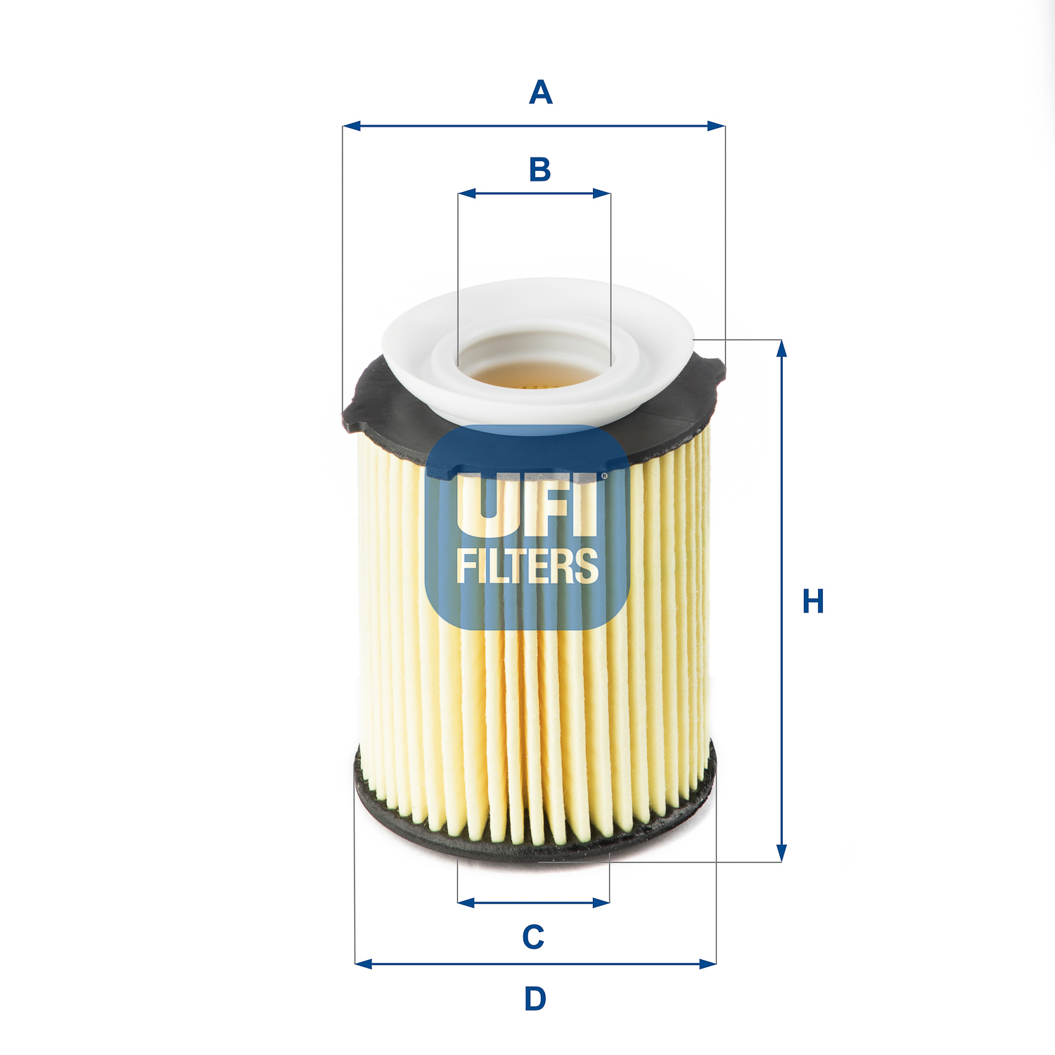 UFI Oliefilter 2517800 Filterindsats height_mm_209|Højde [mm]|86 outer_diameter_mm_497|Yderdiameter [mm]|64 outer_diameter_1_mm_978|Yderdiameter 1 [mm
