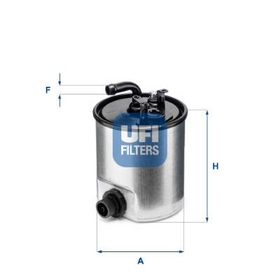 UFI Brændstof-filter 2400700 Filterindsats inlet__mm_916|Indgangs-Ø [mm]|10 height_mm_209|Højde [mm]|100 outer_diameter_mm_497|Yderdiameter [mm]|87 10