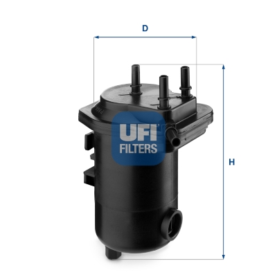 UFI Brændstof-filter 2401400 Filterindsats inlet__mm_916|Indgangs-Ø [mm]|8 outlet__mm_917|Udgangs-Ø [mm]|8 height_mm_209|Højde [mm]|189 outer_diameter