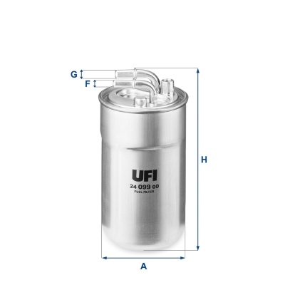 UFI Brændstof-filter 2409900 Filterindsats height_mm_209|Højde [mm]|180 thread_size_289|Gevindmål|M10 outer_diameter_mm_497|Yderdiameter [mm]|85 outer