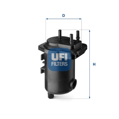 UFI Brændstof-filter 2413200 Filterindsats inlet__mm_916|Indgangs-Ø [mm]|8 outlet__mm_917|Udgangs-Ø [mm]|8 height_mm_209|Højde [mm]|187 outer_diameter