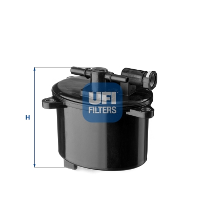 UFI Brændstof-filter 2415600 Filterindsats height_mm_209|Højde [mm]|150 150mm for PEUGEOT FORD FIAT JAGUAR MITSUBISHI LAND ROVER