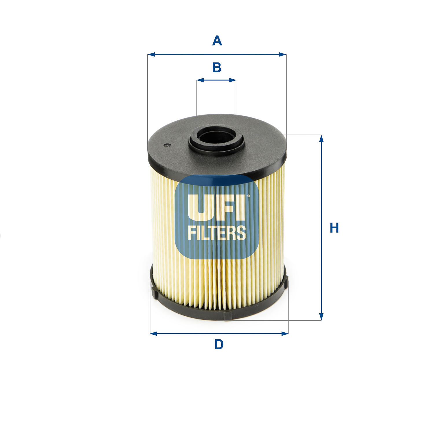 UFI Brændstof-filter 2600600 Filterindsats height_mm_209|Højde [mm]|90 outer_diameter_mm_497|Yderdiameter [mm]|77 outer_diameter_1_mm_978|Yderdiameter