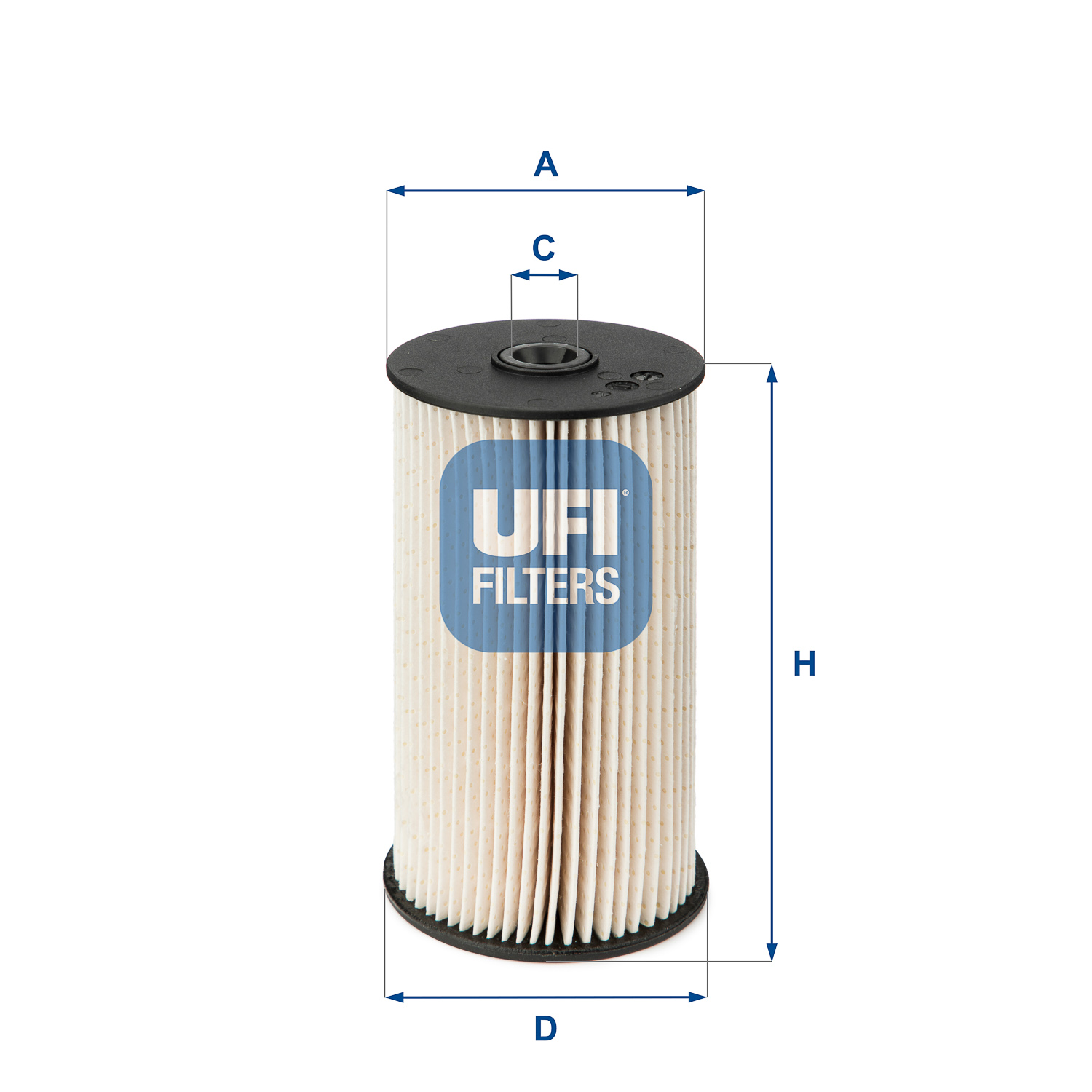 UFI Brændstof-filter 2600700 Filterindsats height_mm_209|Højde [mm]|137 outer_diameter_mm_497|Yderdiameter [mm]|78 outer_diameter_1_mm_978|Yderdiamete