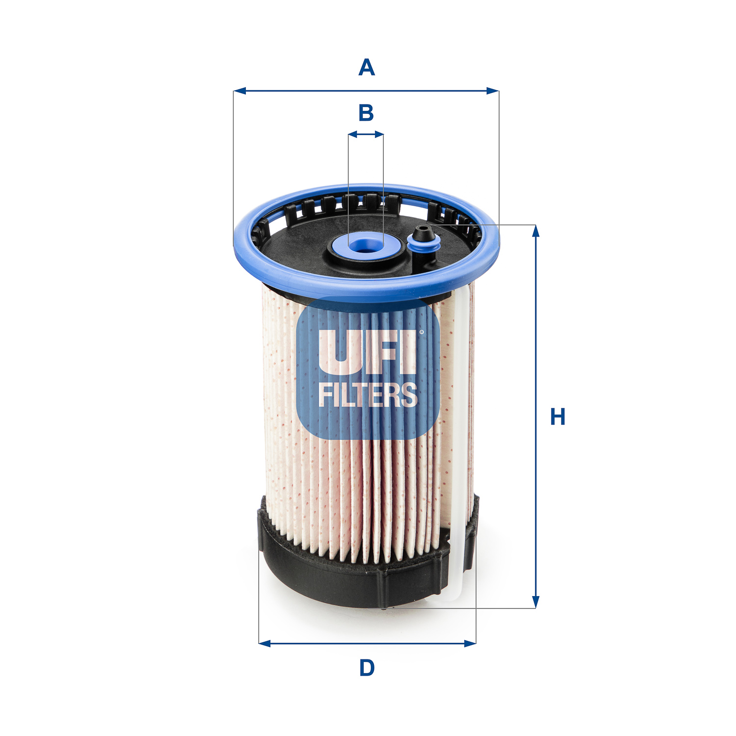 UFI Brændstof-filter 2603200 Filterindsats height_mm_209|Højde [mm]|140 outer_diameter_mm_497|Yderdiameter [mm]|94 outer_diameter_1_mm_978|Yderdiamete