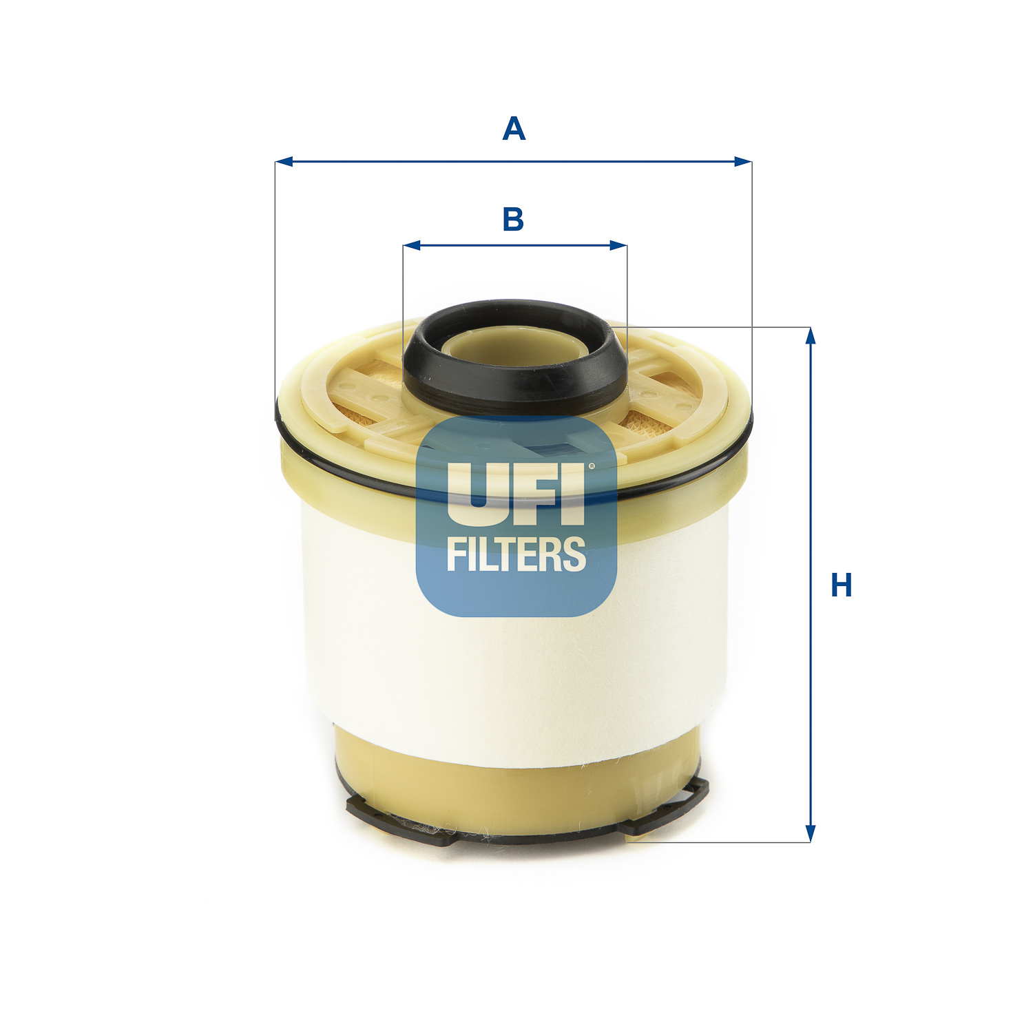 UFI Brændstof-filter 2610200 Filterindsats height_mm_209|Højde [mm]|85 outer_diameter_mm_497|Yderdiameter [mm]|84 outer_diameter_1_mm_978|Yderdiameter