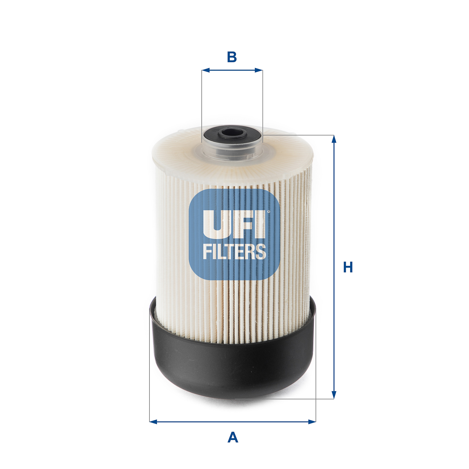 UFI Brændstof-filter 2611400 Filterindsats height_mm_209|Højde [mm]|142 outer_diameter_mm_497|Yderdiameter [mm]|89 outer_diameter_1_mm_978|Yderdiamete