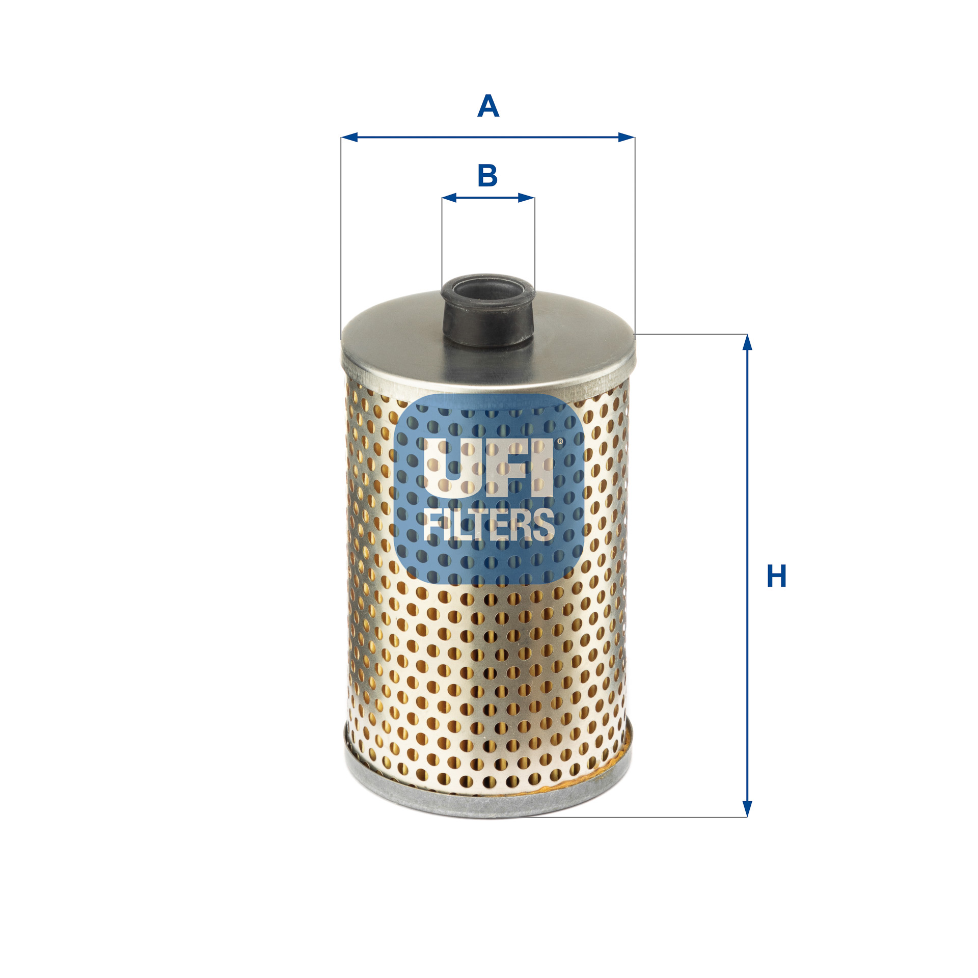UFI Brændstof-filter 2664500 Filterindsats height_mm_209|Højde [mm]|111 outer_diameter_mm_497|Yderdiameter [mm]|65 inner_diameter_1_mm_995|Inder diame