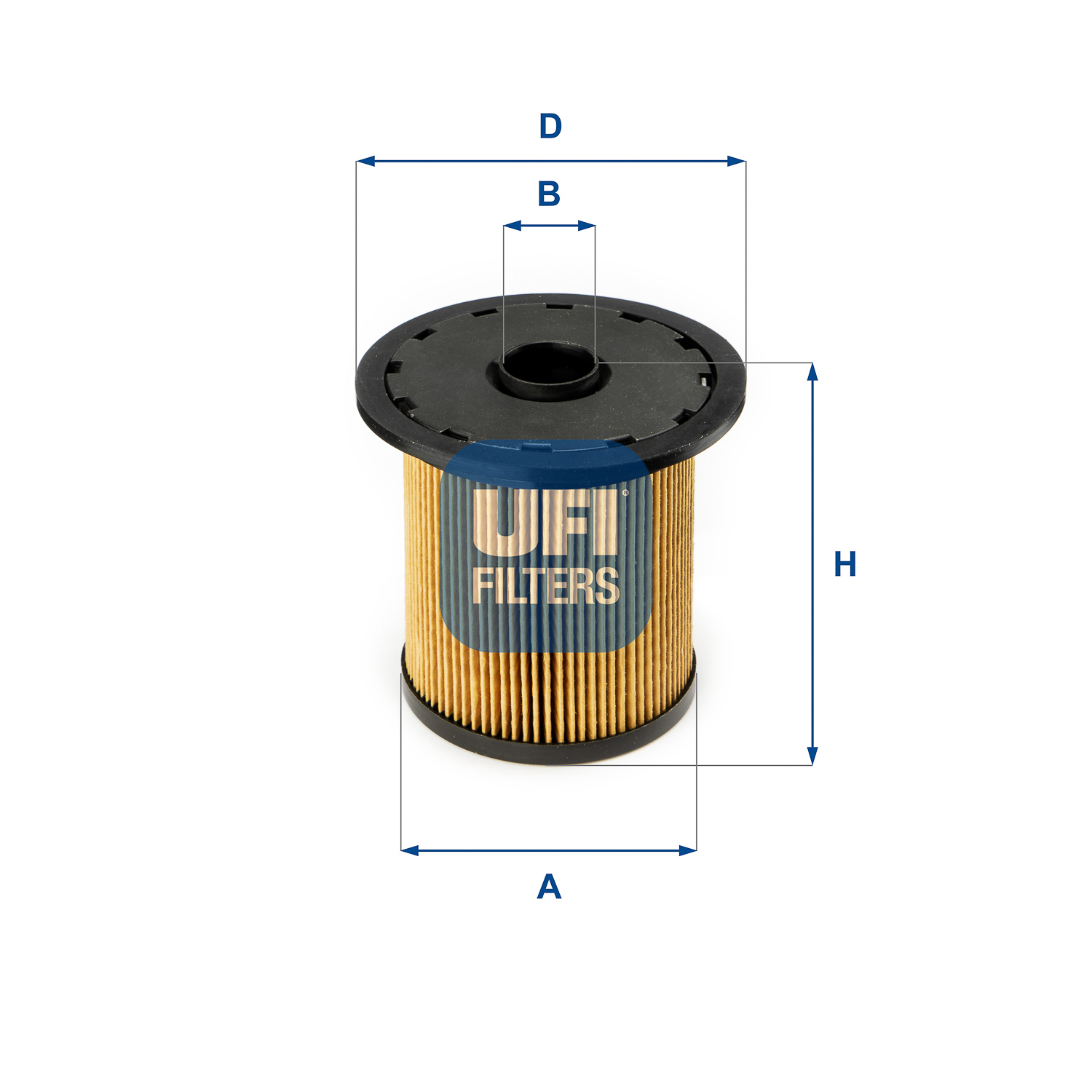 UFI Brændstof-filter 2669000 Filterindsats height_mm_209|Højde [mm]|78 outer_diameter_mm_497|Yderdiameter [mm]|65 outer_diameter_1_mm_978|Yderdiameter